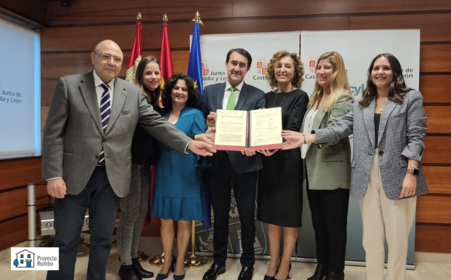 Firma acuerdo vivienda Castilla y León
